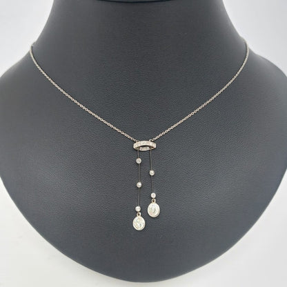 Antique Belle Epoque Diamond Negligee Necklace