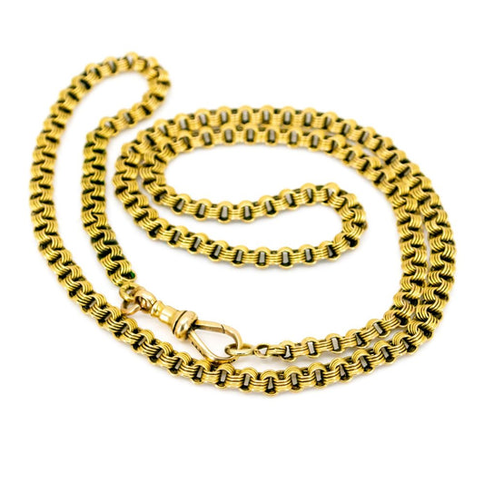 Antique Edwardian Belcher Chain Necklace