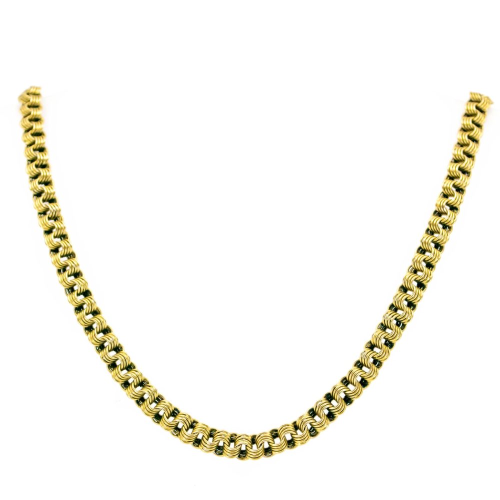 Antique Edwardian Belcher Chain Necklace