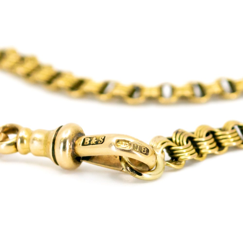 Antique Edwardian Belcher Chain Necklace