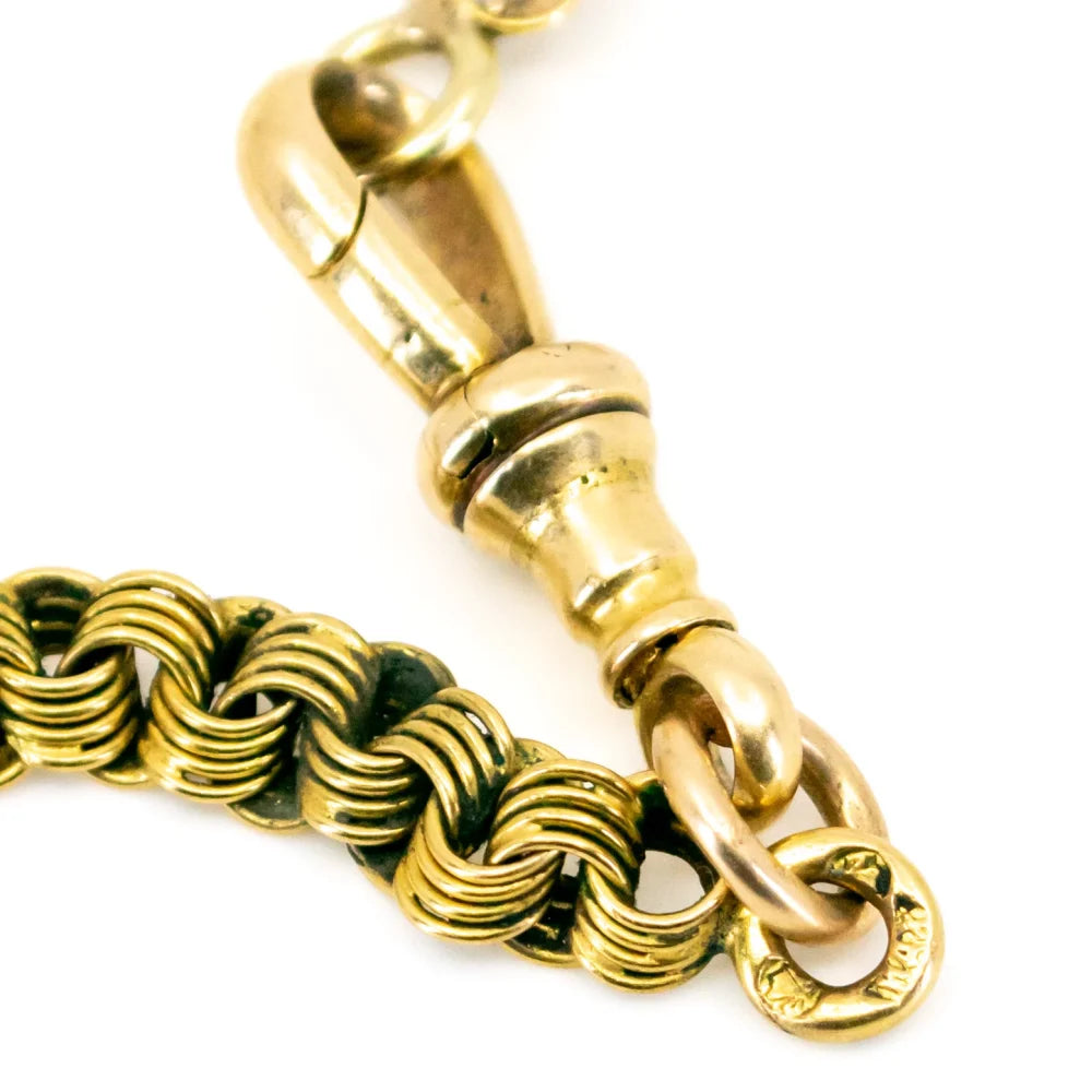 Antique Edwardian Belcher Chain Necklace