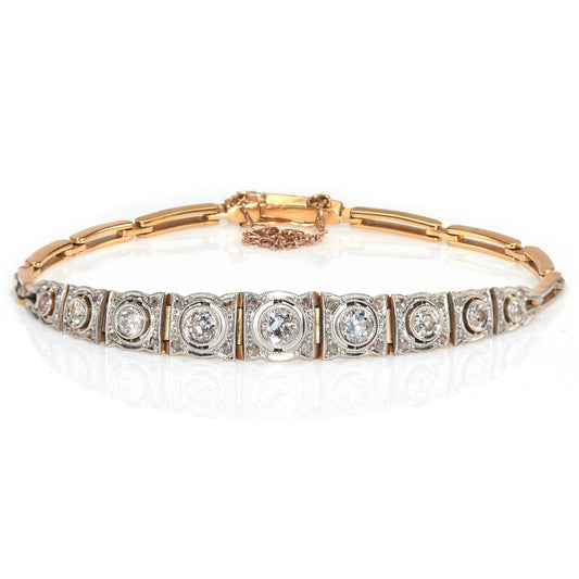 Antique Edwardian Diamond Bracelet