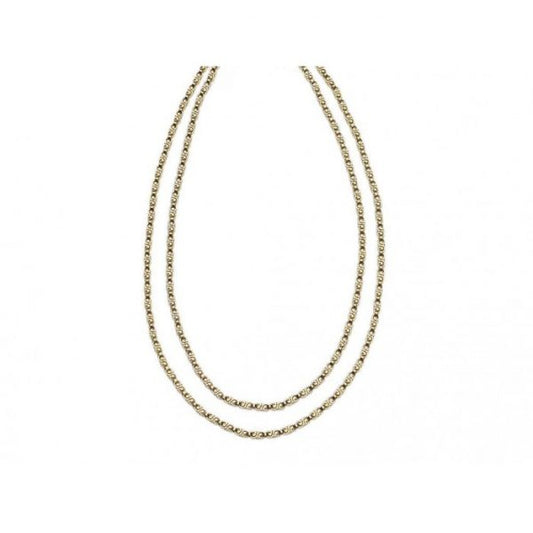 Antique French Long Guard 18ct Gold Chain