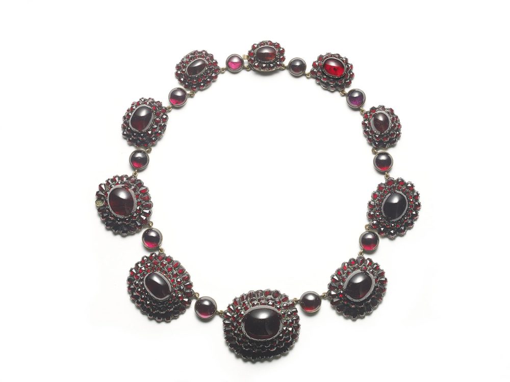 Antique Victorian Garnet Necklace