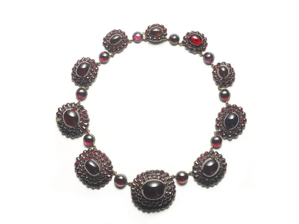 Antique Victorian Garnet Necklace