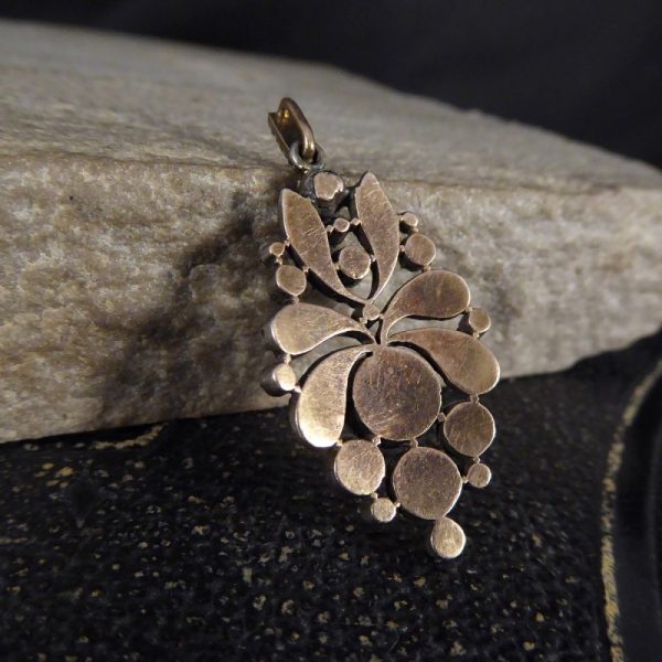 Antique Georgian 1.50ct Rose Cut Diamond Pendant