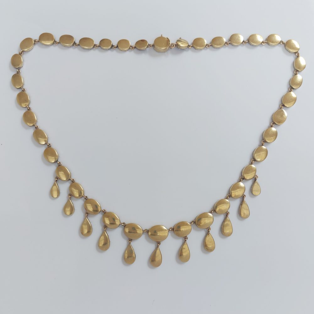 Antique Georgian Garnet Necklace