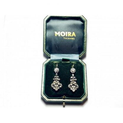 Antique Old Cut Diamond Earrings