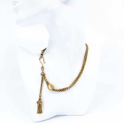 Antique Victorian 9ct Gold Albert Chain