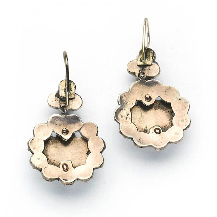 Antique Victorian Garnet Earrings