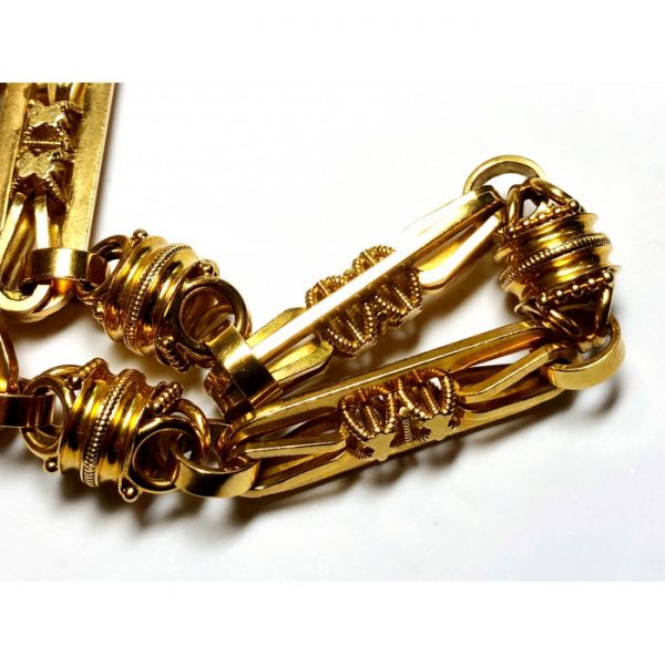 Antique Victorian Gold Albert Chain