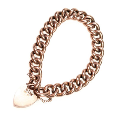 Antique Victorian Gold Charm Bracelet