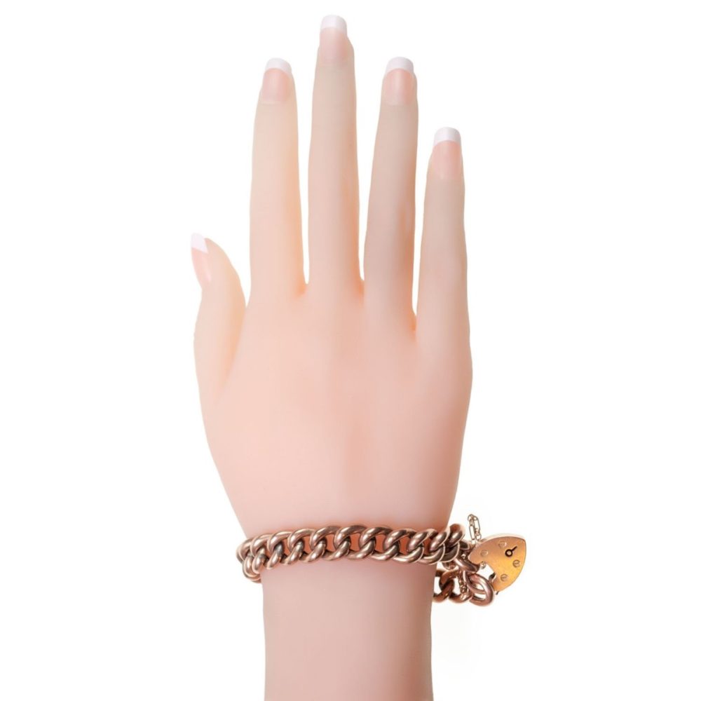 Antique Victorian Gold Charm Bracelet