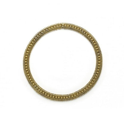 Antique Victorian Gold Choker Necklace, Circa 1875