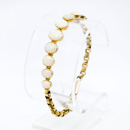 Antique Victorian Opal Gold Bracelet