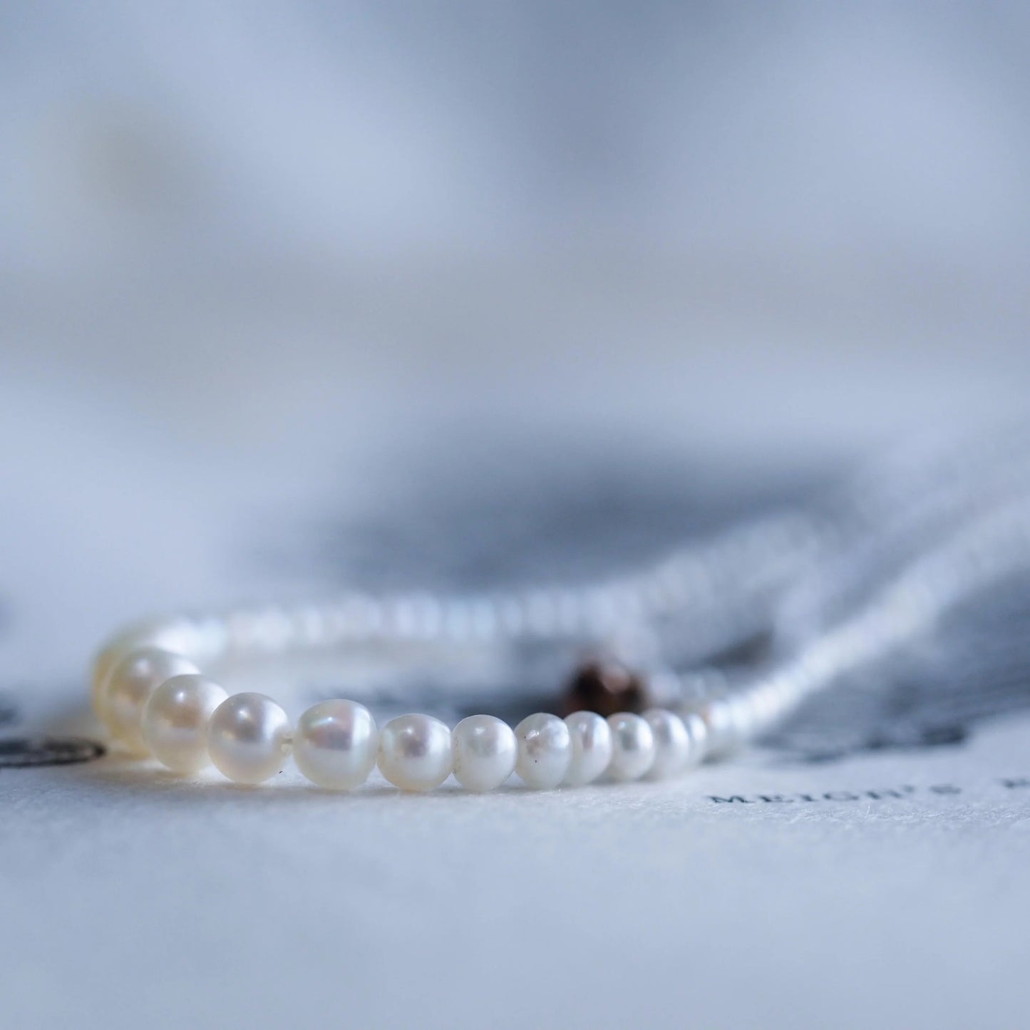 Georgian Antique Natural Seed Pearl Necklace