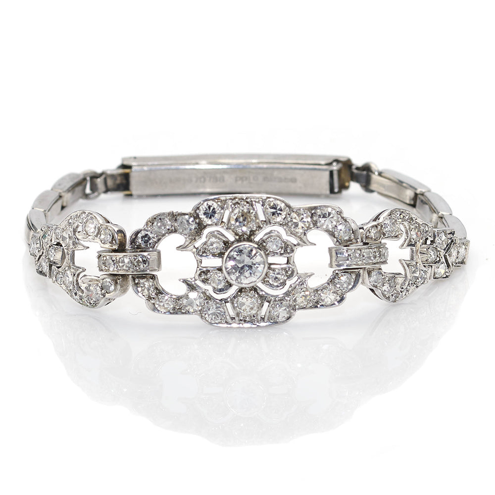 Art Deco Antique Diamond Bracelet