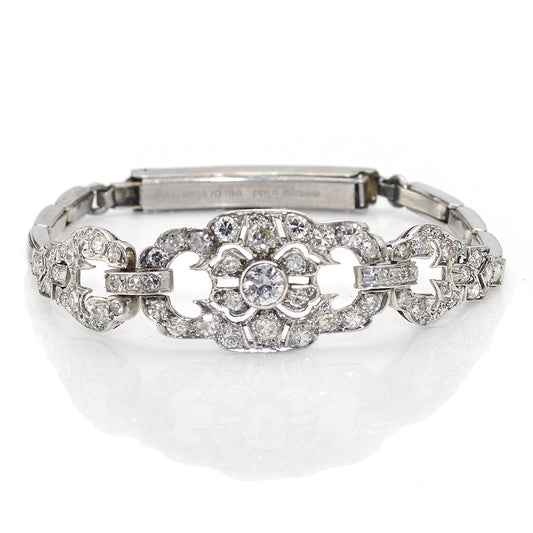 Art Deco Antique Diamond Bracelet