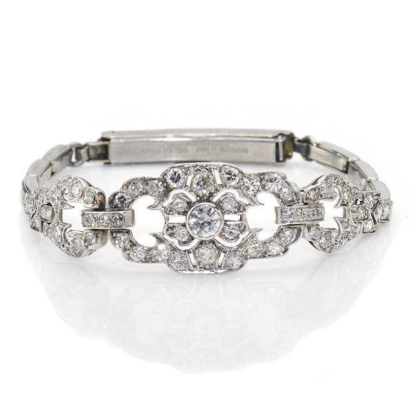 Art Deco Antique Diamond Bracelet