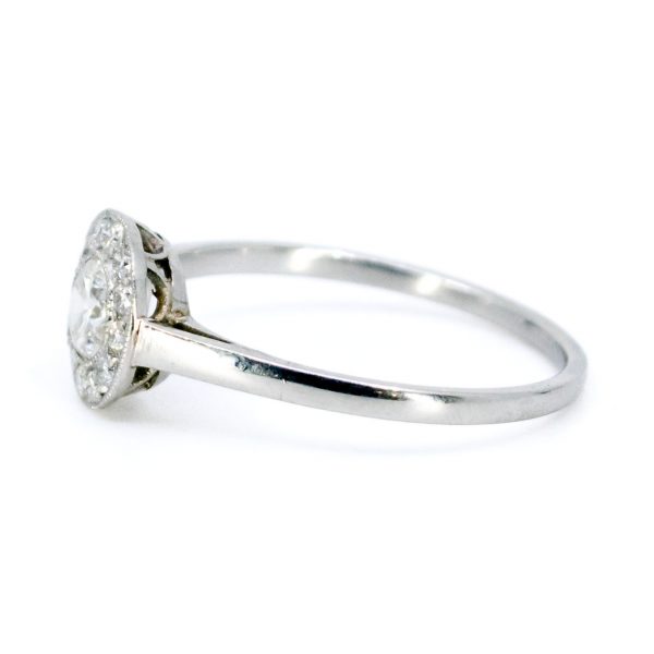Art Deco Brilliant Cut Diamond Ring