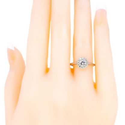 Art Deco Brilliant Cut Diamond Ring