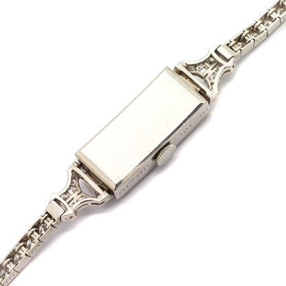 Art Deco Ruby and Diamond Cocktail Watch