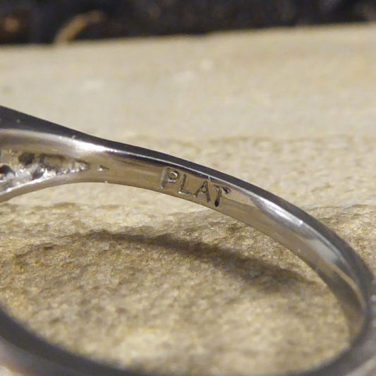 Art Deco Style 1.50ct Aquamarine and Diamond Cluster Ring