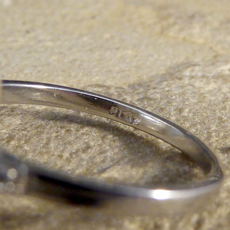 Art Deco Style 2.10ct Aquamarine and Diamond Cluster Ring