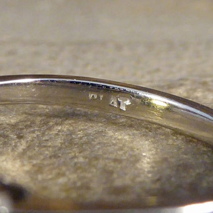 Art Deco Style 2ct Yellow Sapphire and Baguette Cut Diamond Ring