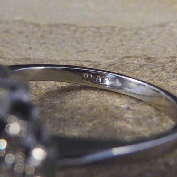 Art Deco Style 5.50ct Aquamarine and Diamond Ring