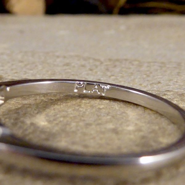 Art Deco Style Emerald Cut Diamond Ring with Baguette Cut Shoulders