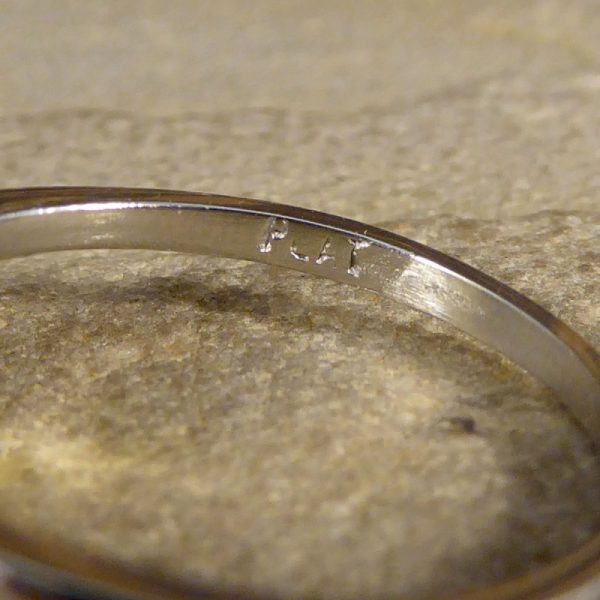 Art Deco Style Yellow Sapphire 3.70cts and Diamond Platinum Ring