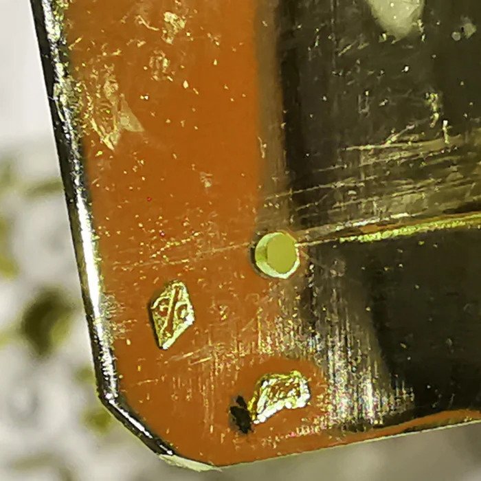 Antique Art Nouveau French Gold Bangle Bracelet