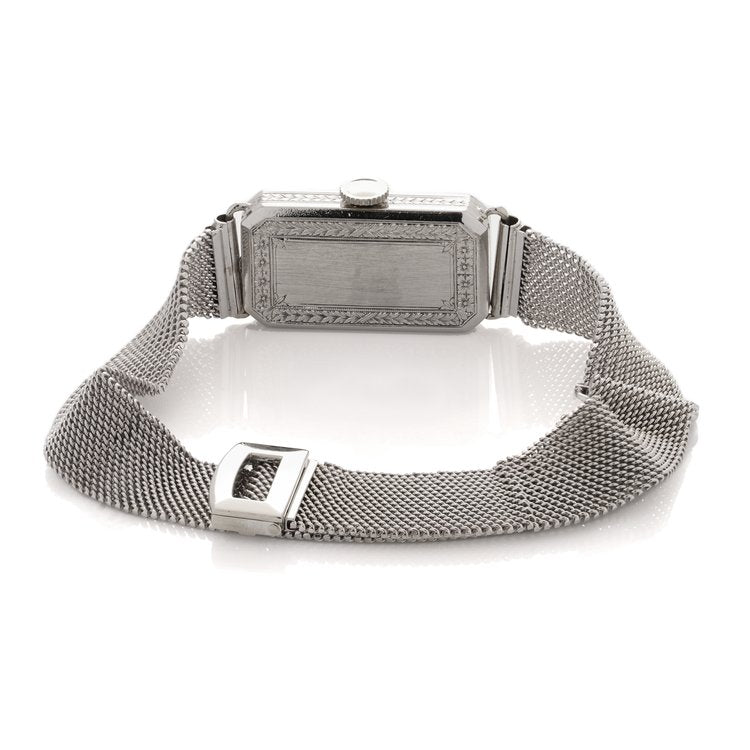 Art Deco Audemars Piguet Sapphire and Diamond Cocktail Watch