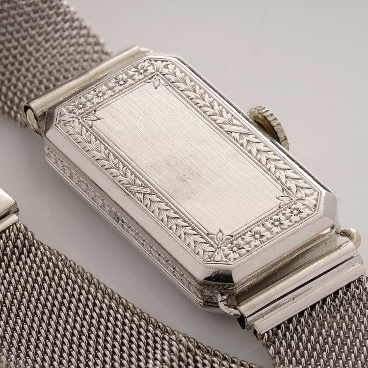 Art Deco Sapphire and Diamond Cocktail Watch by Audemars Piguet