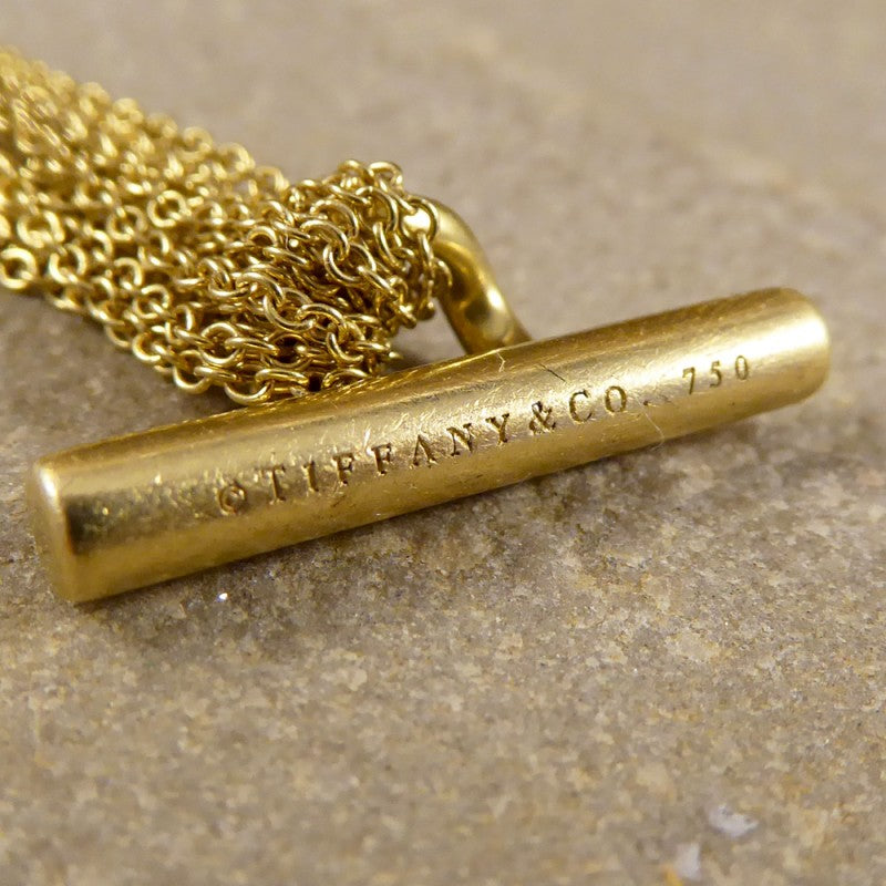 Tiffany & Co. 18ct Yellow Gold Love Heart Strand Toggle Bracelet