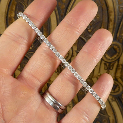 4.55ct Diamond Tennis Bracelet