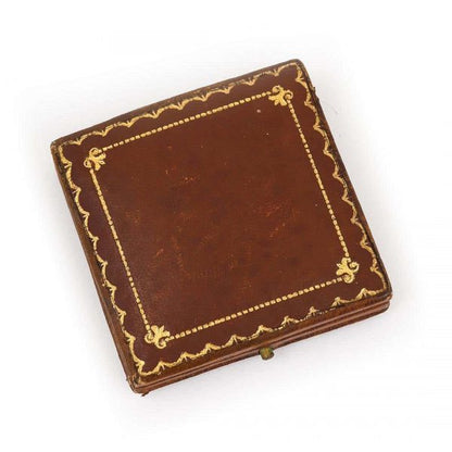 Antique Art Deco Platinum 7.30ct Carved Opal Ruby and Diamond Brooch Circa 1920