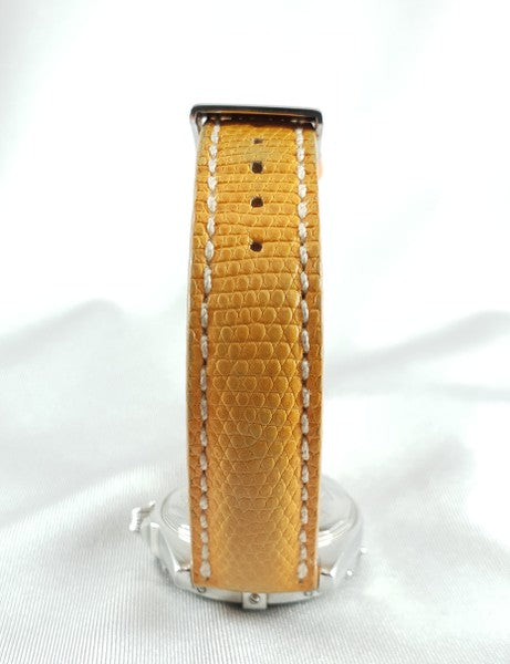 BREITLING A77348 Ladies Watch 35mm Quartz Orange Sapphire Bezel