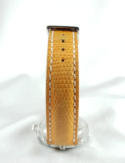 BREITLING A77348 Ladies Watch 35mm Quartz Orange Sapphire Bezel