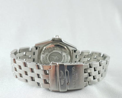 Ladies Breitling Blue Mother of Pearl Callistino Wristwatch