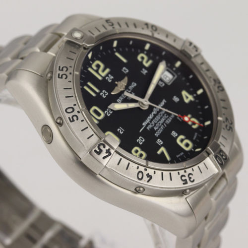Breitling Superocean Automatic Stainless Steel Wristwatch