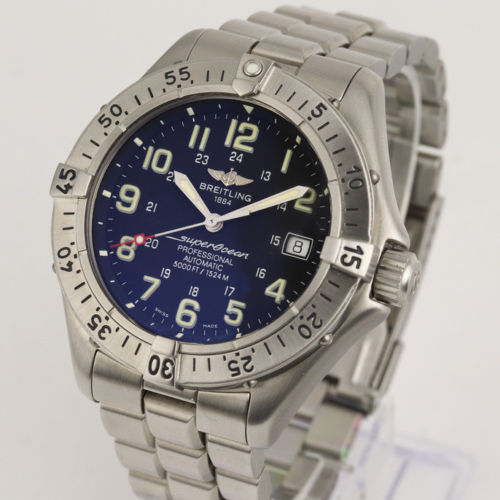 Breitling Superocean Automatic Stainless Steel Wristwatch