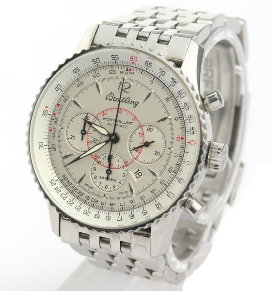 Gents Breitling Navitimer Montbrillant Automatic Chronograph Wristwatch