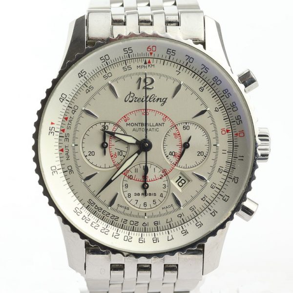 Gents Breitling Navitimer Montbrillant Automatic Chronograph Wristwatch