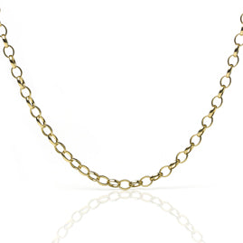 Belcher Link 18ct Gold Necklace