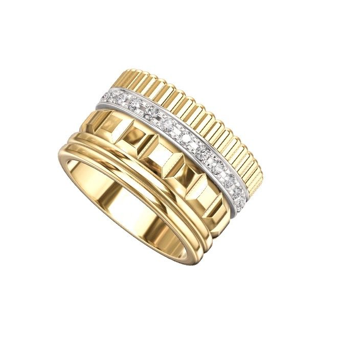 Boucheron Quatre Radiant 26 Place Vendôme Edition Diamond Ring, 18ct Gold
