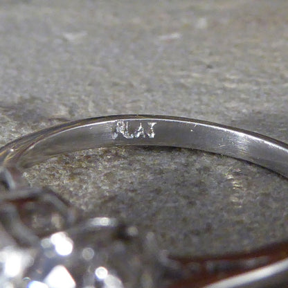 Brilliant Cut Diamond Three Stone Ring, 1.62ct