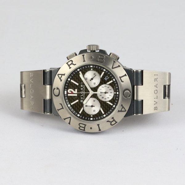 Bulgari Diagono Titanium Gents Watch Chronograph Automatic 44mm
