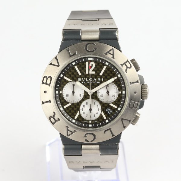 Bulgari Diagono Titanium Gents Watch Chronograph Automatic 44mm